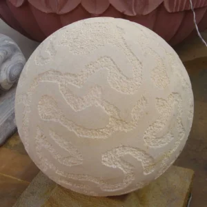Decorative Beige Sandstone Sphere