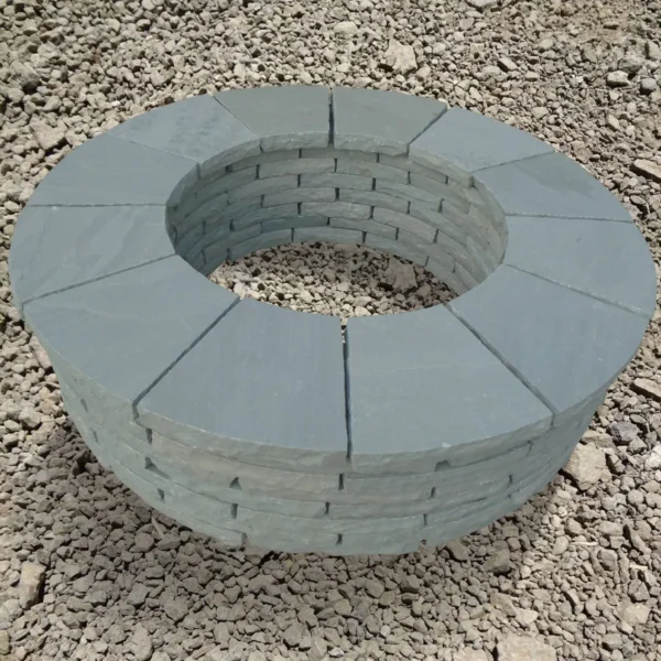 Desert Yellow-Brown Sandstone Fire Pit - Image 2