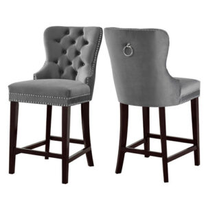 Royale Velvet Bar Chair