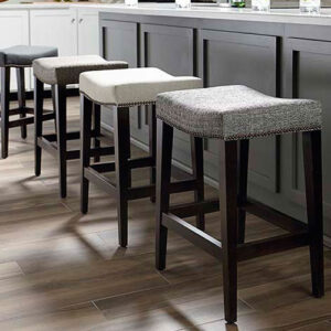 Camden Upholstered Bar Stool Set